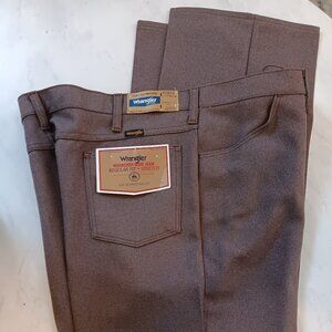 Brand NWT, Vintage Wranglers, Unisex Pants, Polyester, Chic, Cool, What a find!
